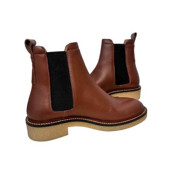 Everlane The Chelsea Boot in Tobacco Brown Woman Size 6 NWOT - Picture 3 of 11